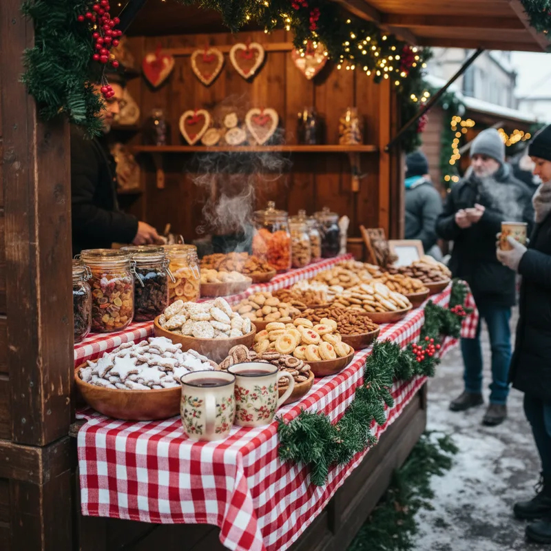 Marchés de Noël alsaciens et gastronomie