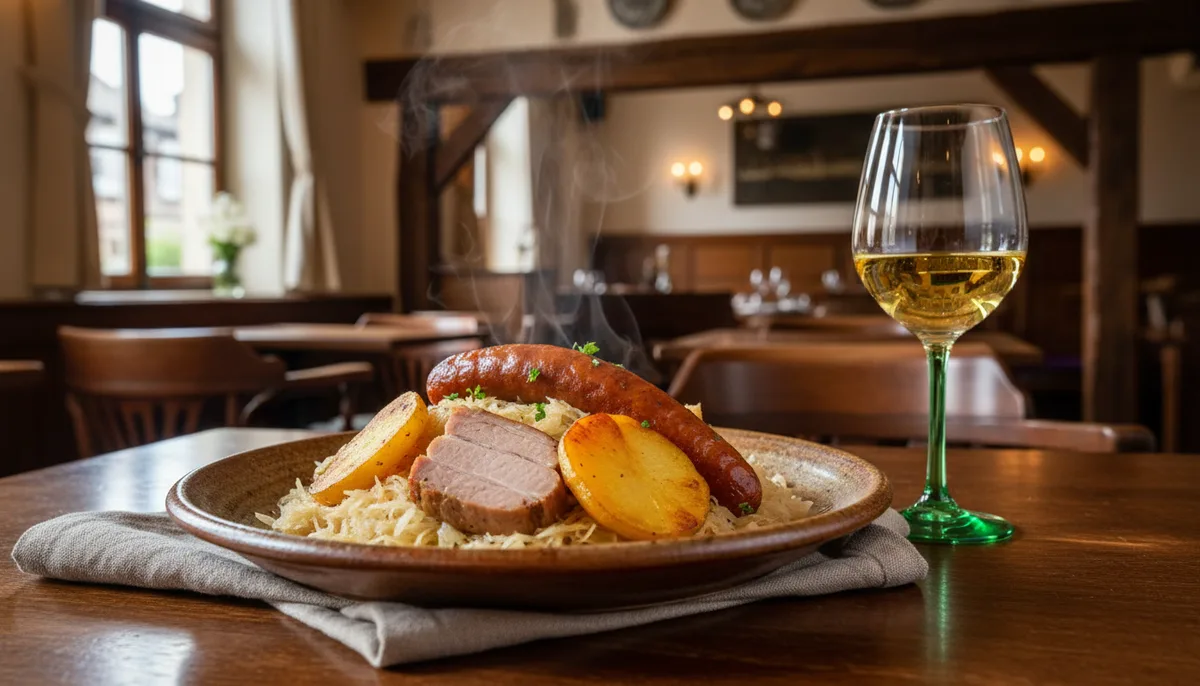 Restaurant alsacien à Obernai : 7 tables typiques, spécialités et tarifs (2026)